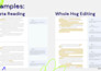 provide constructive feedback on your work